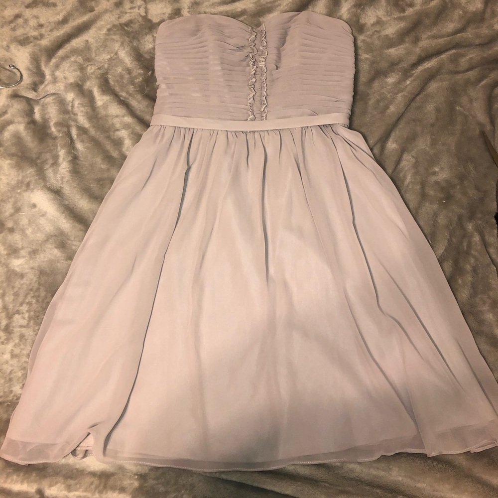 🆕✨Alfred Angelo - light gray chiffon dress